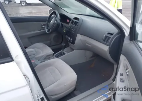 2008 Kia Spectra Ex z USA, uszkodzony, nr VIN KNAFE121385525766